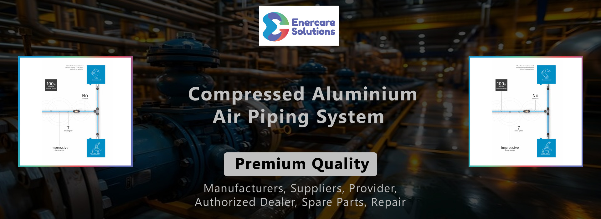 Compressed Aluminium Air Piping System Manufacturers